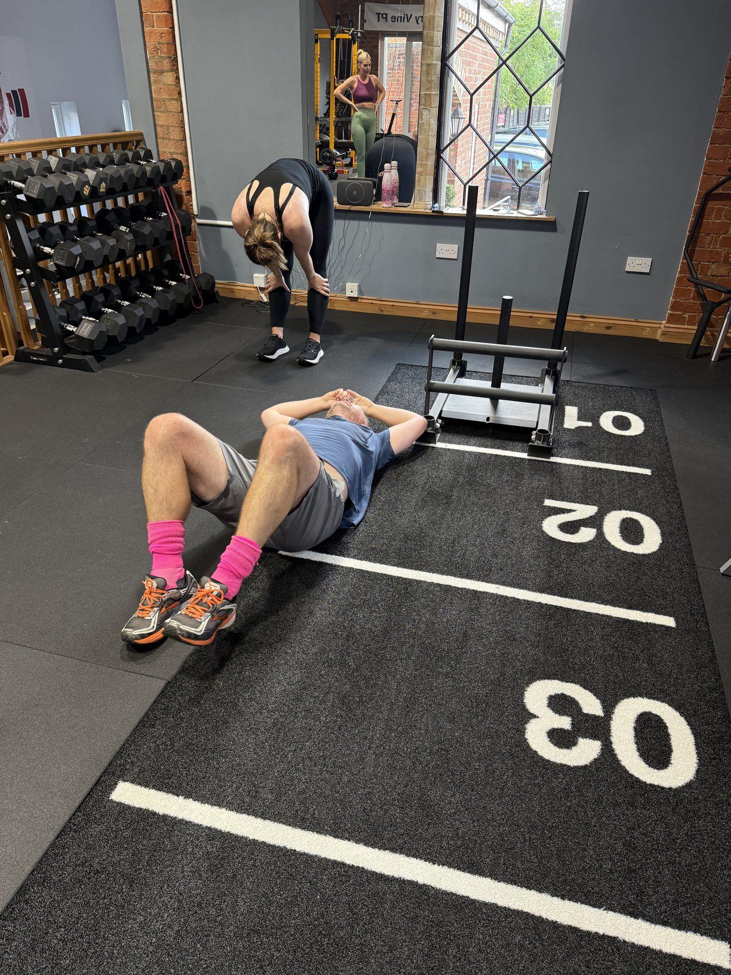 After a session After a session