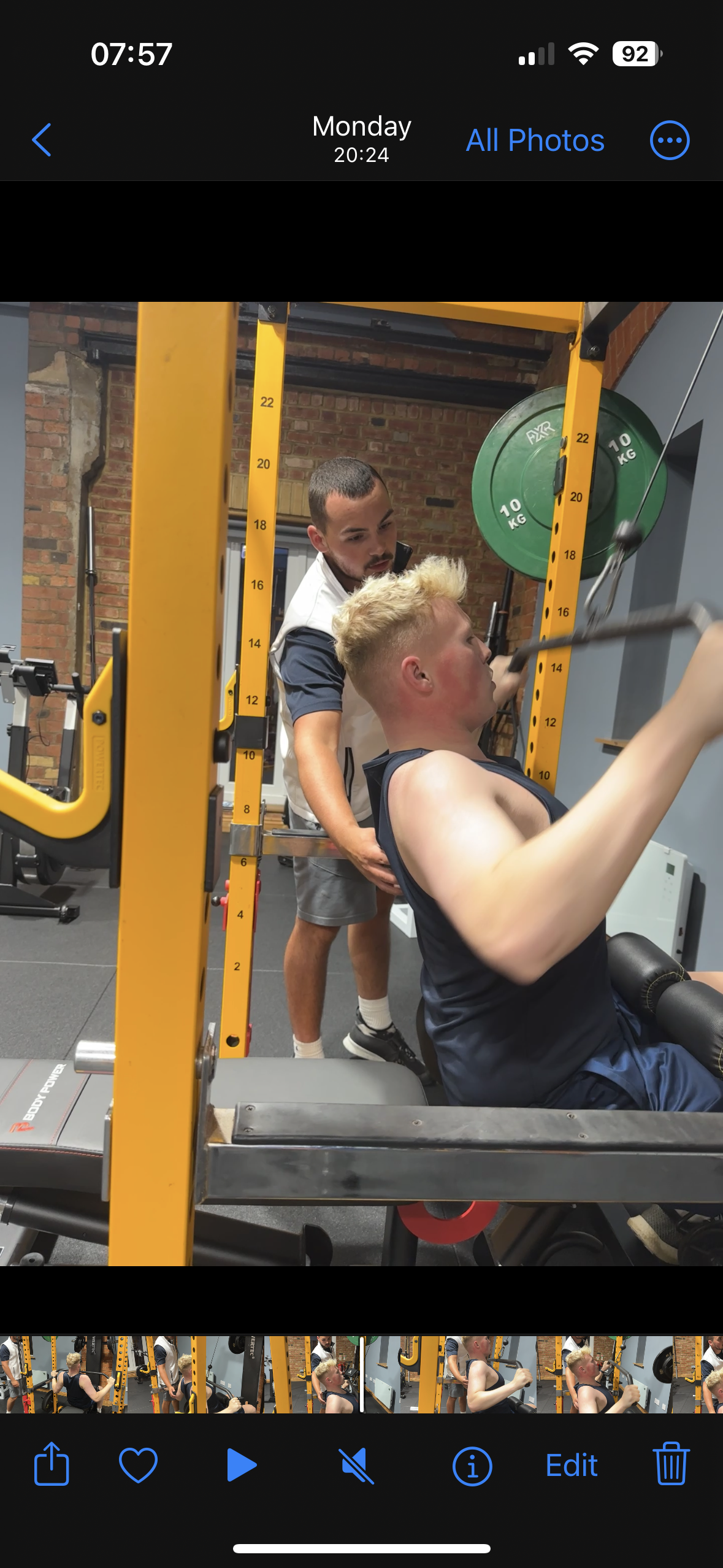 Lat pulldown coaching