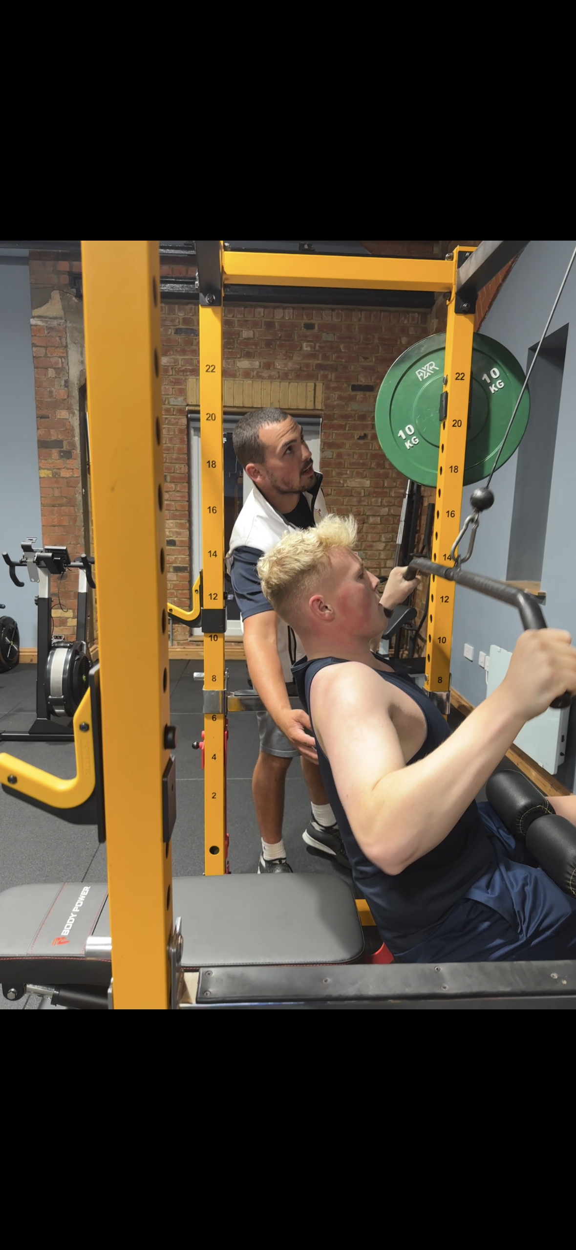 Lat pulldown coaching technique