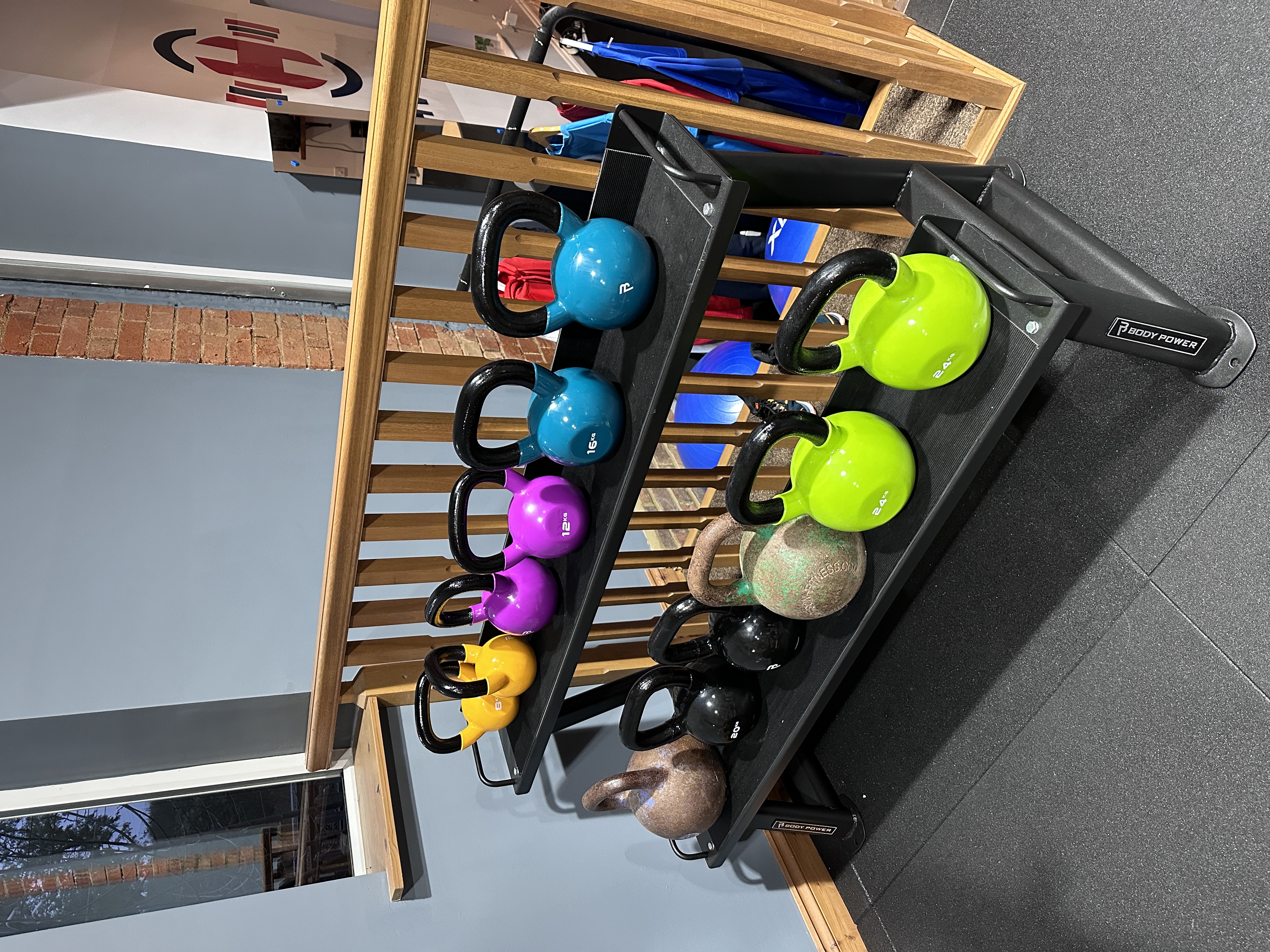 Kettlebell rack