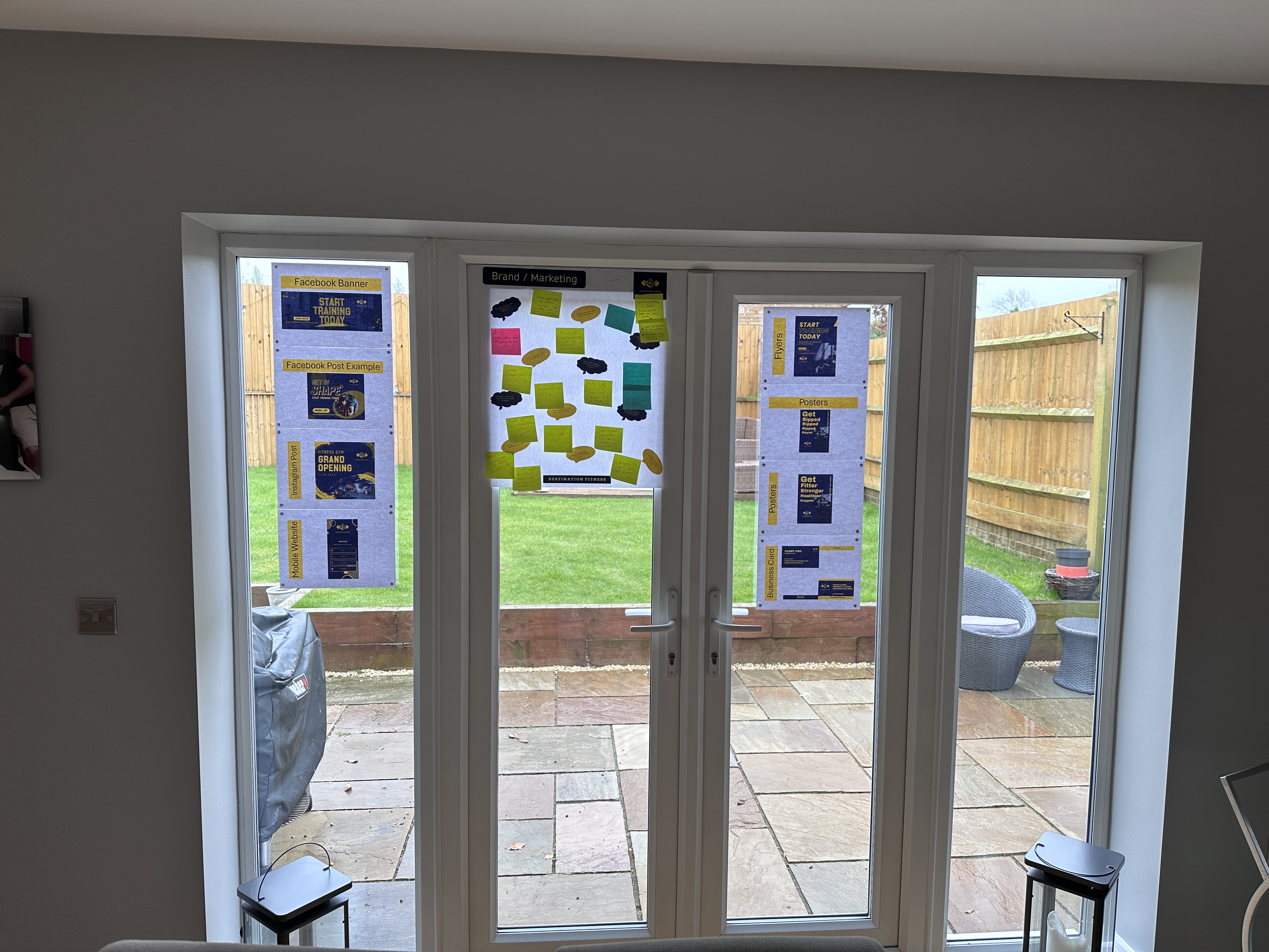 Business planning ideas board