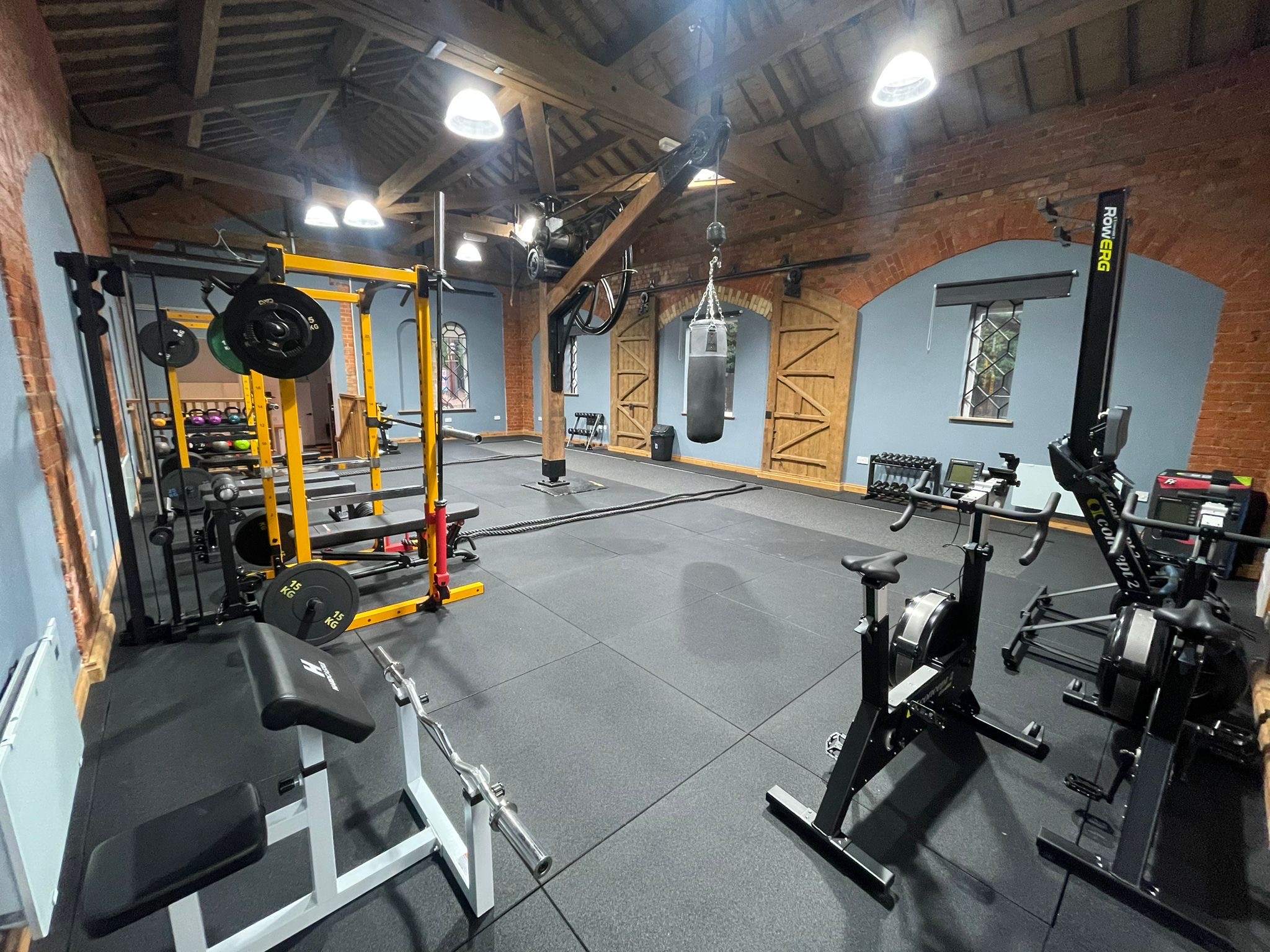 Reverse HIIT+RUN session layout