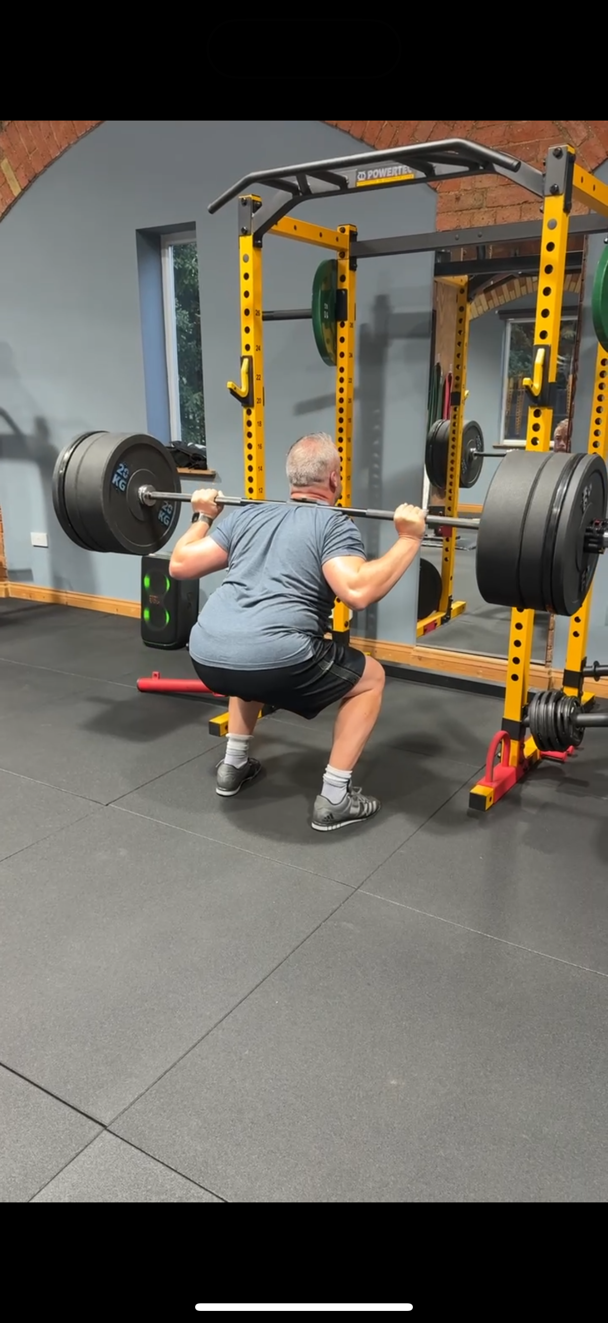 Back squat at HVPT