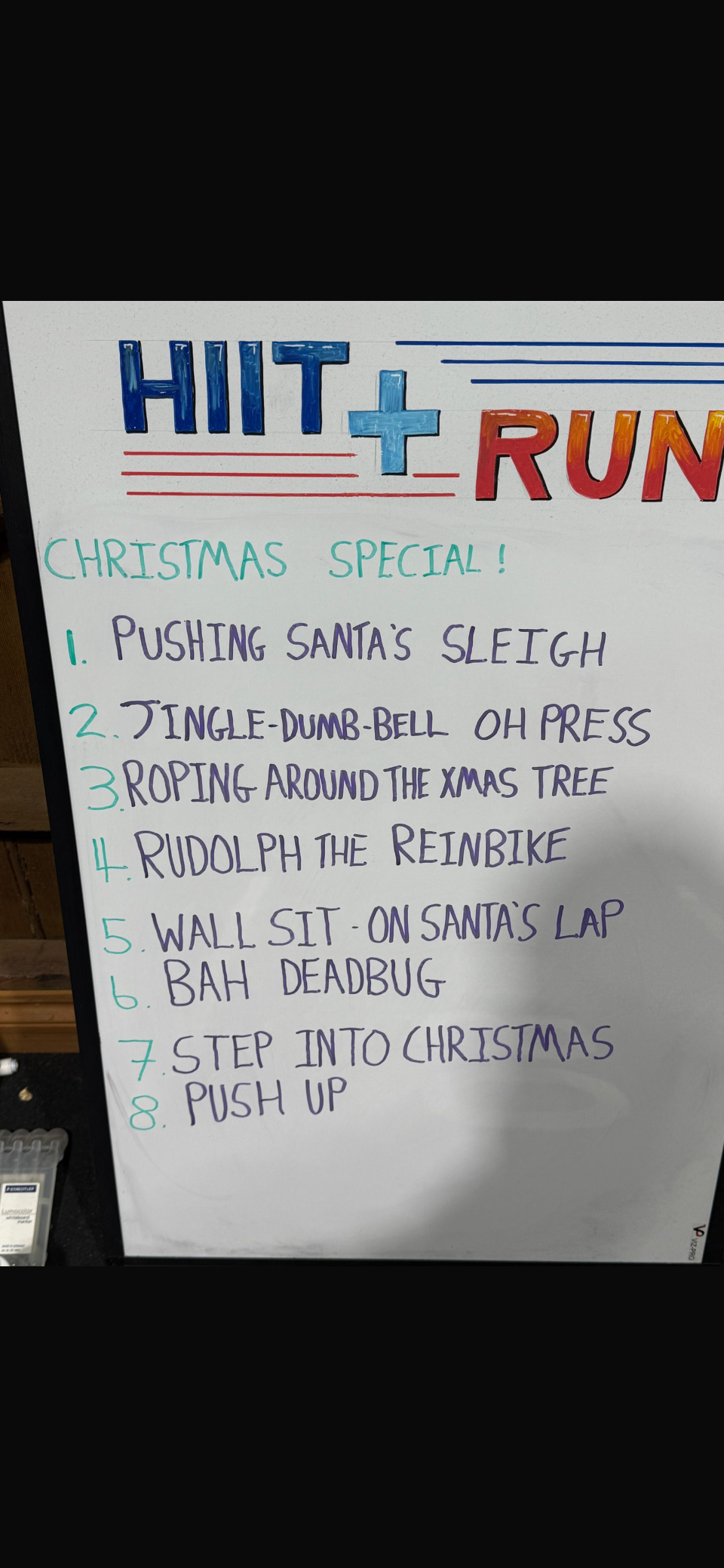 Christmas HIIT+RUN session