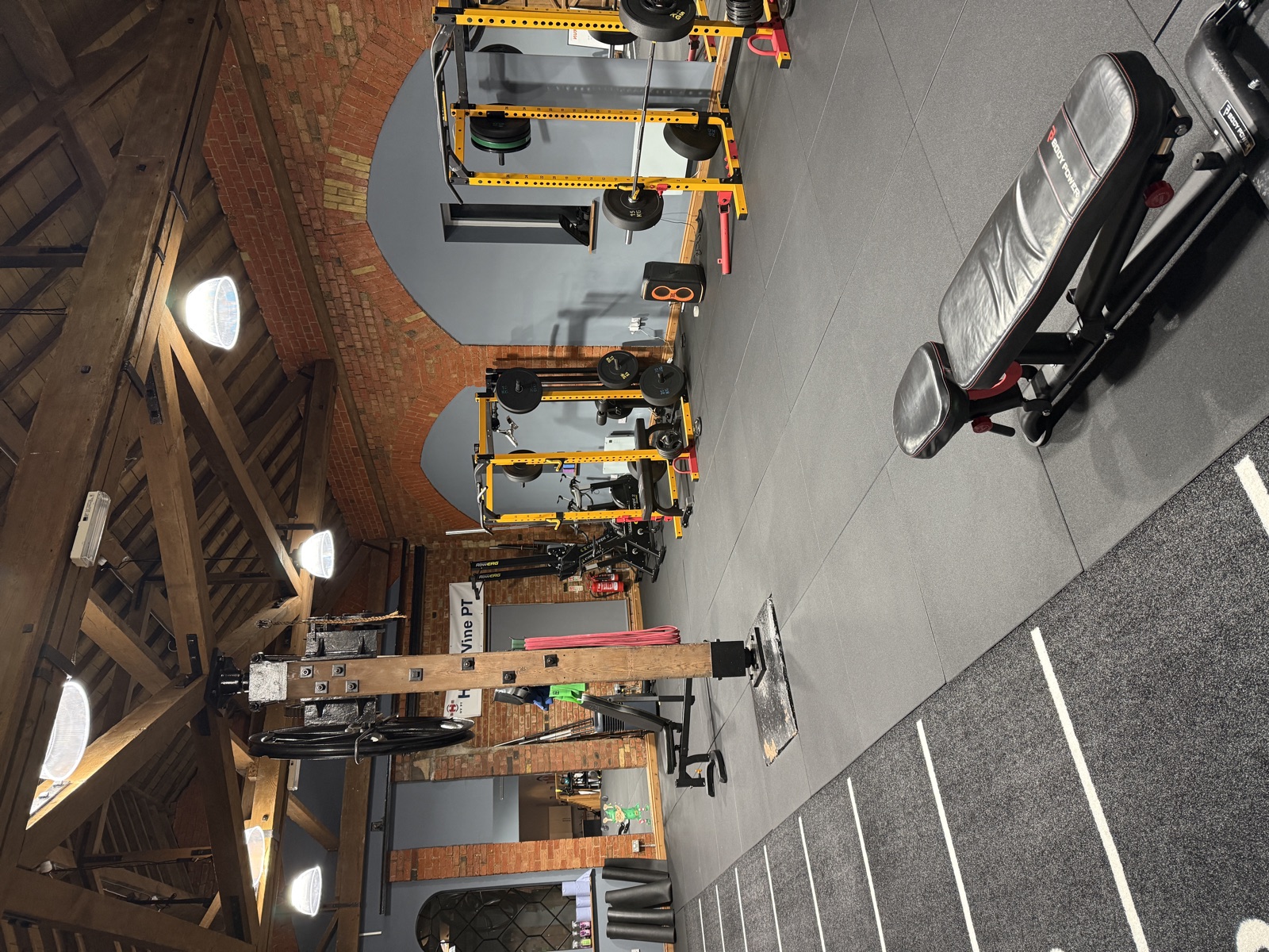 Inside The Engine Shed — main gym floor
